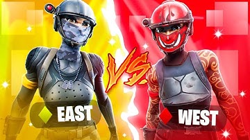 I Hosted an EAST PLAYERS vs WEST PLAYERS 1v1 Tournament with FAIR PING...
