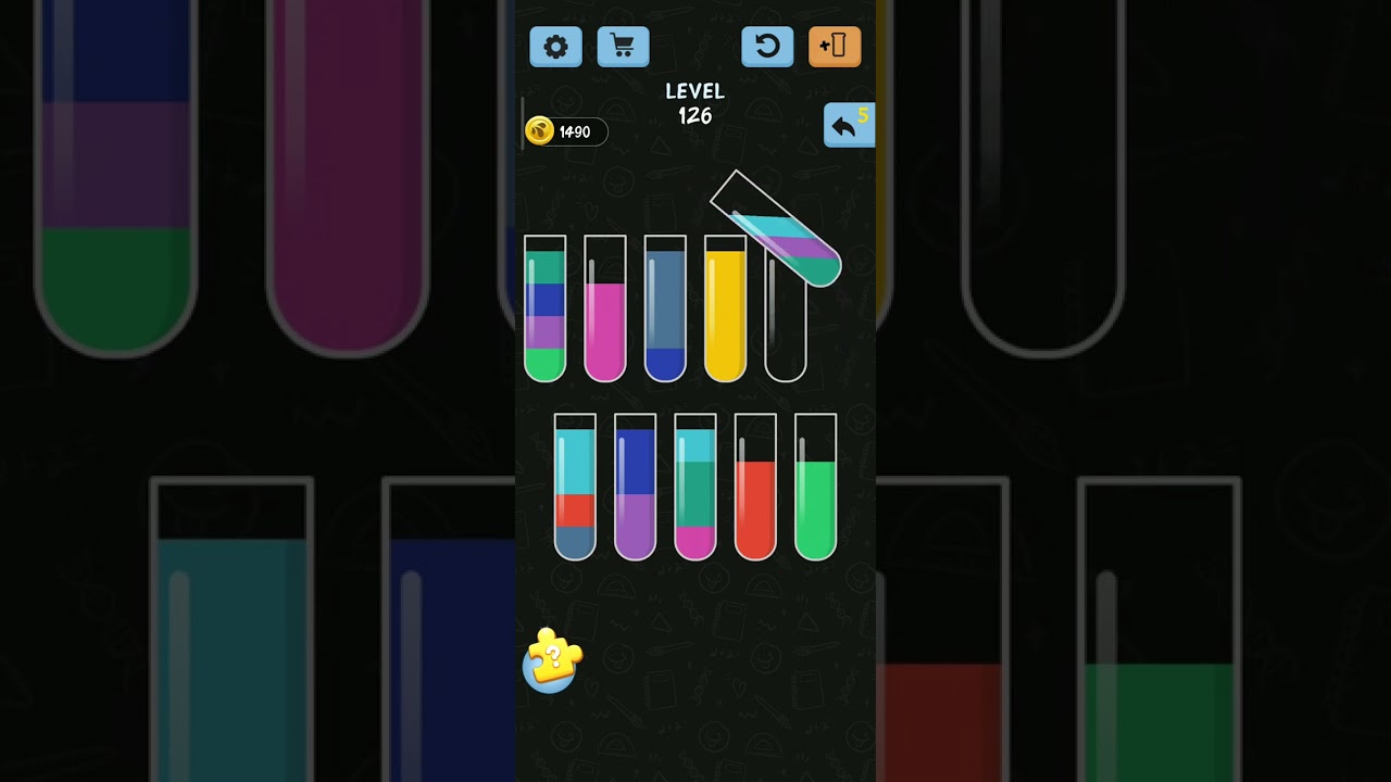 water color sort level 126