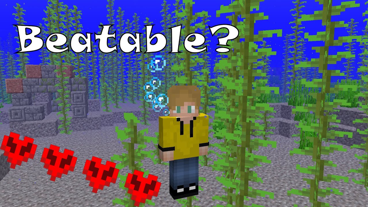 Minecraft Hardcore as a Merling | CAN YOU BEAT IT?