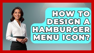 How To Design A Hamburger Menu Icon? - Graphic Design Nerd