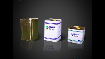 10-25L Square Tin Can Production Line