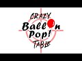 Crazy ballon pop table  magie climax