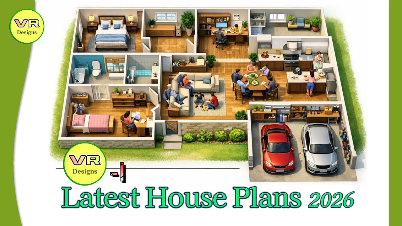 Latest House Plans 2026 🏡 | Home Design Collection | Smart, Modern & Beautiful Home Designs