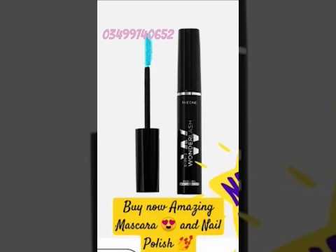 #comment Buy now Amazing 5-in-1 Wonder Lash Mascara Waterproof One Color Nail Polish💅in Spicy Red♥️