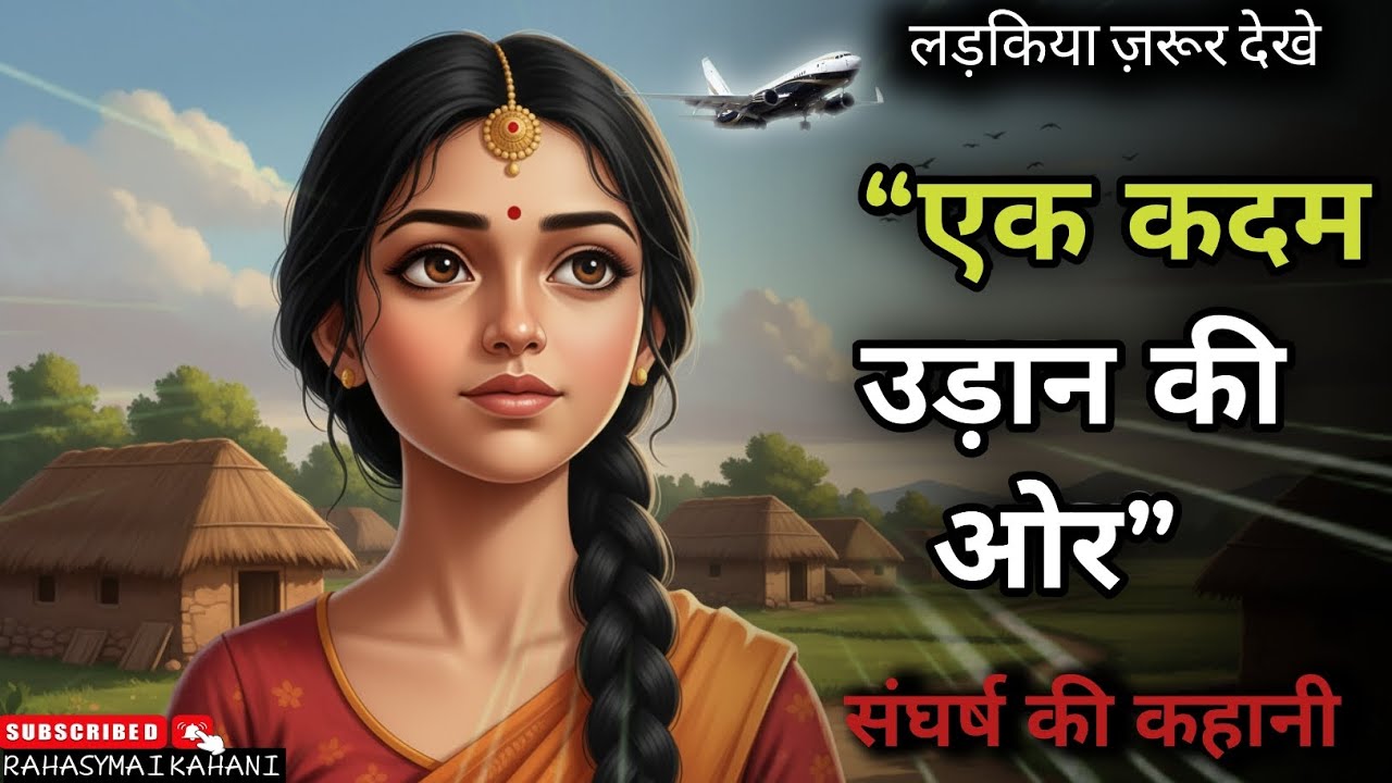 गाँव की लड़की 👩‍🌾से पायलट तक ✈️| A girl's dream takes flight. inspirational hindi story.