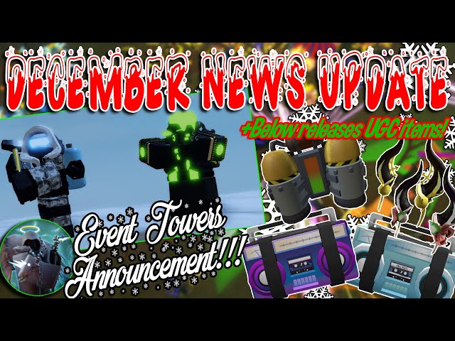 Roblox Tower Defense Simulator News (@TowerDefenseRBX) / X