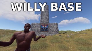 Living in a willy base - solo rust