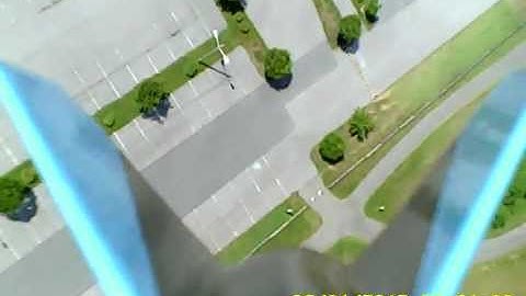 Model Rocket Launch with Onboard Video Camera