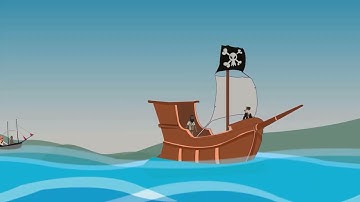 2d animated music video ad - NFT Pirate Kill Crew -