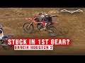 Barcia was stuck in 1st gear? | 2021 Houston 2 SX