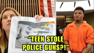 Teen Snatches Guns From Police Vehicles — Judge’s Explosive Reaction Shocks the Entire Court 💥