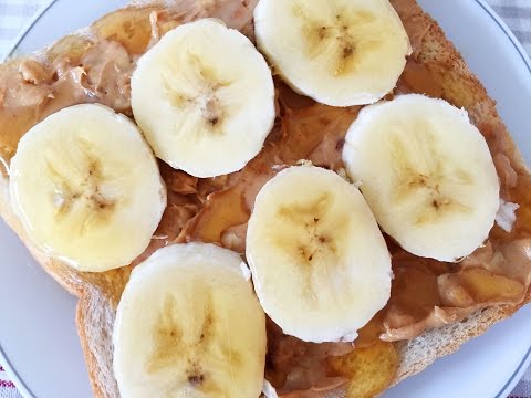 breakfast-recipes-:-peanut-butter-&-banana-on-toast-recipe