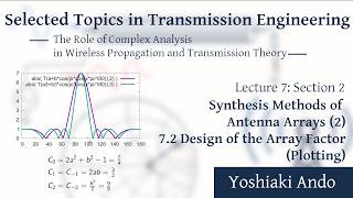 Visualizing Chebyshev Array Patterns with gnuplot | Transmission Engineering 7-4