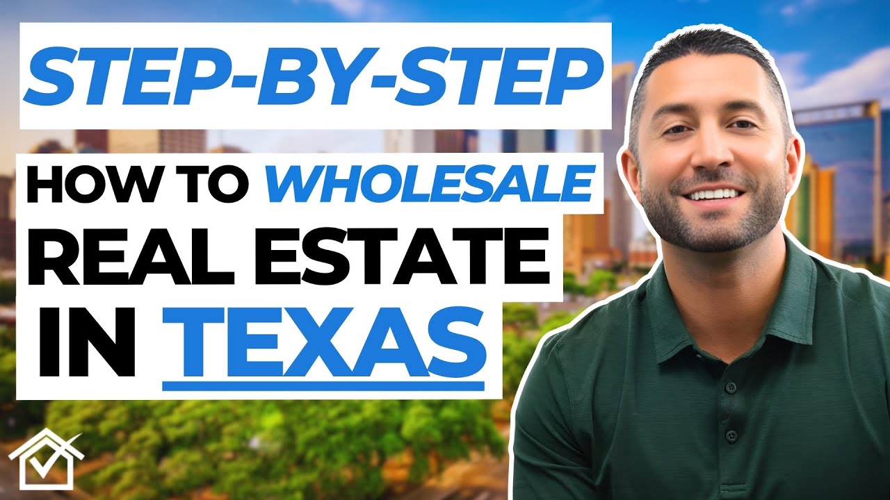 Как заняться оптовой продажей недвижимости в Техасе (ШАГ ЗА ШАГОМ)!