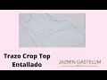 Trazo Crop top entallado - Jazmin Gastelum