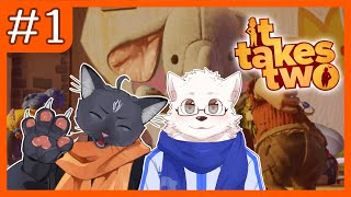 【It Takes Two】協力型のアドベンチャーゲームをやっていく /w 黒猫龍星