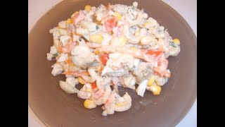 видео: Спагетти салат. Маринкины творинки. Всем МИРА и Добра! картинка: Спагетти салат. Маринкины творинки. Всем МИРА и Добра!