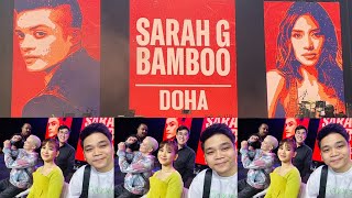 SarahGXBamboo Concert Live in Doha Qatar | #sarahG #bamboo #dohaqatar #iloveyousarahg #popsters