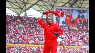 MARIOO AIMBA ‘MAMA AMINA’ SIMBA DAY MBELE YA MASHABIKI WA SIMBA