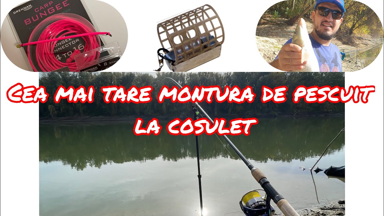Anti-tangle cu elastic de rubeziana pentru pescuitul la Dunare cu cosulet !