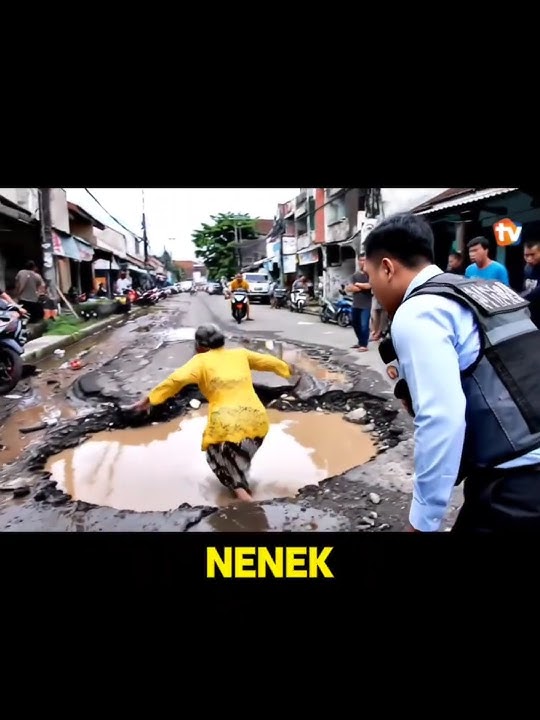 Nenek nyemplung video AI lucu generate google veo3 yang lagi viral #prompt #veo3 #veo2