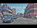 Driving Downtown - Bronx 4K - New York City USA