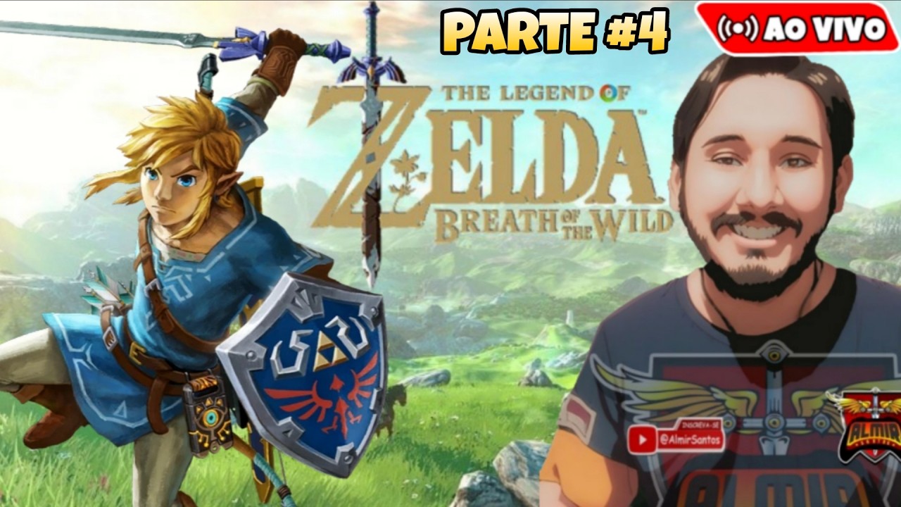 The Legend of Zelda: Breath of the Wild - Parte 4 - Direto do Nintendo Switch - Ao Vivo