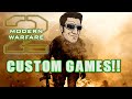 Modern Warfare 2 Custom Games Night! With FANS!!!