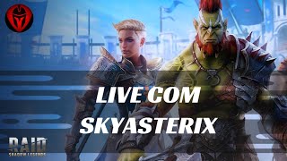 Raid: Shadow Legends PT/BR Live com Skyasterix