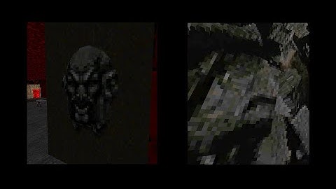 Parallax Doom - Rock Wall and Satyr Face