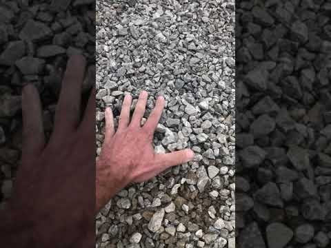 Video: Krossad kalksten för byggnadsarbete