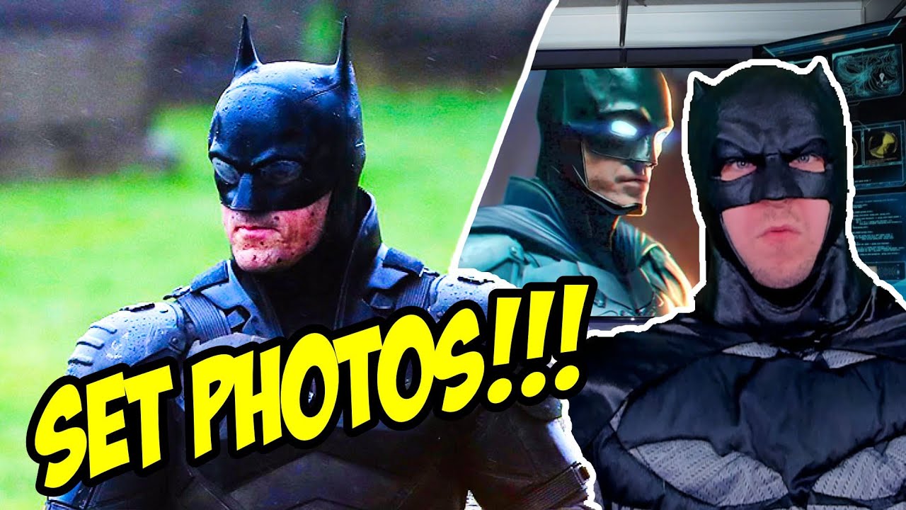 Batman Reacts To Leaked Set Photos From The Reeves And Pattinson Movie The Batman