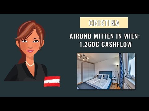 AirBnB Kurzzeitvermietung in Österreich: Cristina verdient 1.260€ monatlich mit nur einer Wohnung