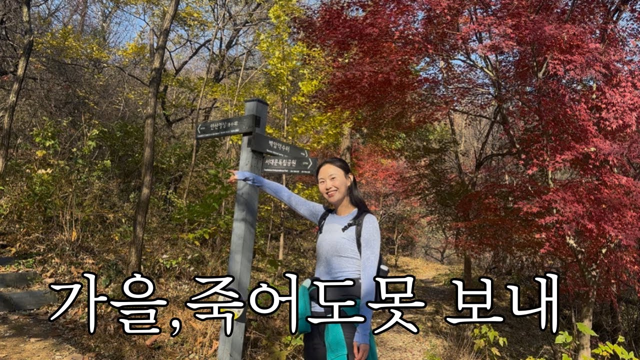 가을, 죽어도 못 보내 | 단풍 러닝, 등산 다 해버리는 30대 