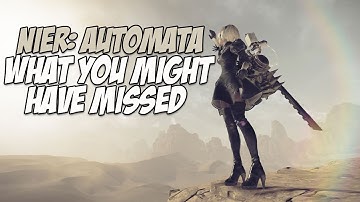 NieR: Automata Demo | Some Moves You Might Have Missed
