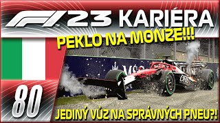 Šílený Závod! Jediný Jezdec na Správných Pneu? Velká Kolize! #80 | F1 23 My Team | CZ Let's Play