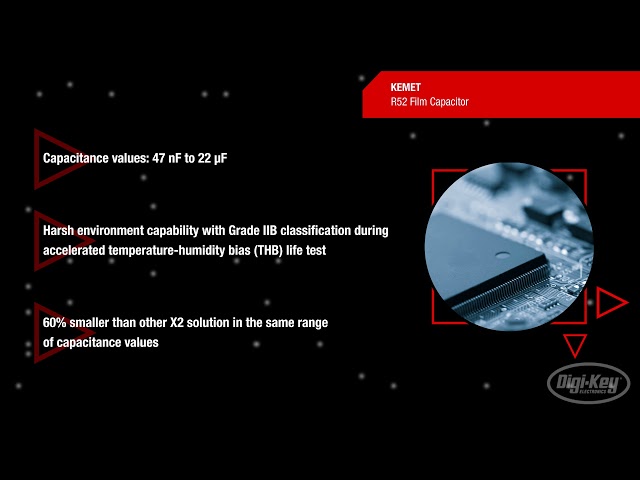 KEMET R52 Film Capacitors | First Look class=