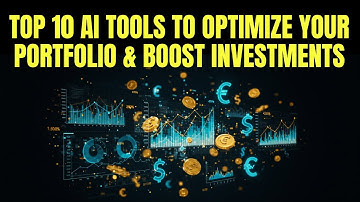 Top 10 AI Tools for Portfolio Optimization: Smarter Investing with Artificial Intelligence