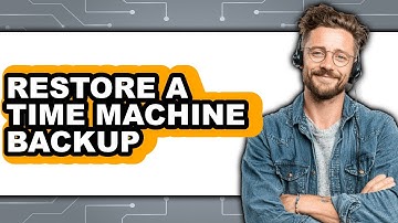 How to Restore a Time Machine Backup (only Way)