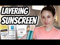 How to LAYER SUNSCREEN| Dr Dray