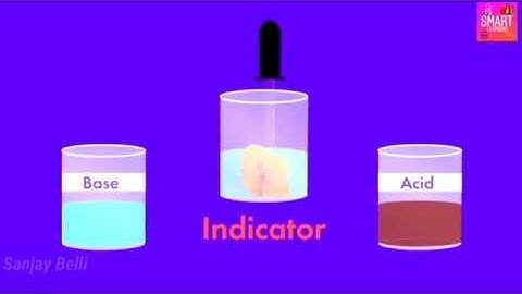 Natural Indicators part-2 //Acids Bases & Salts // Class X // Smart Learning // Sanjay Belli