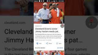 Jimmy Haslem,fire Hue Jackson and hire Charles Martin as interim head coach