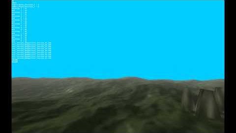 Proof of concept preview - Large-scale terrain rendering