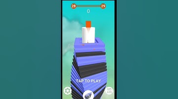 I almost died here! | Stack ball part 2 #game_play #shortvideo #stackball