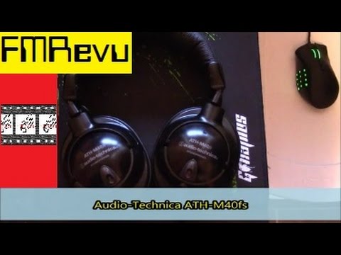 Audio-Technica ATH-M40fs Headphones for Gaming Headset and Music (Quick View)