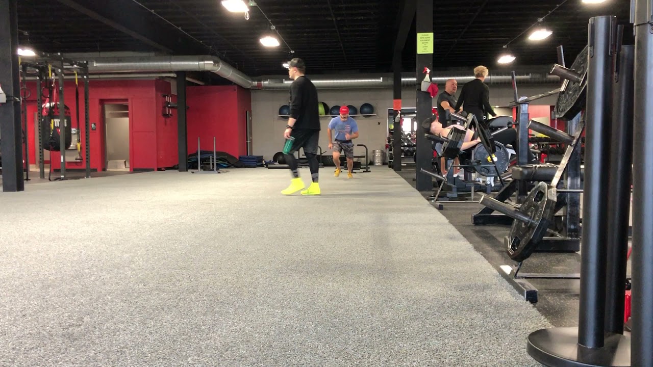 Sled Drag with Spud Inc Straps