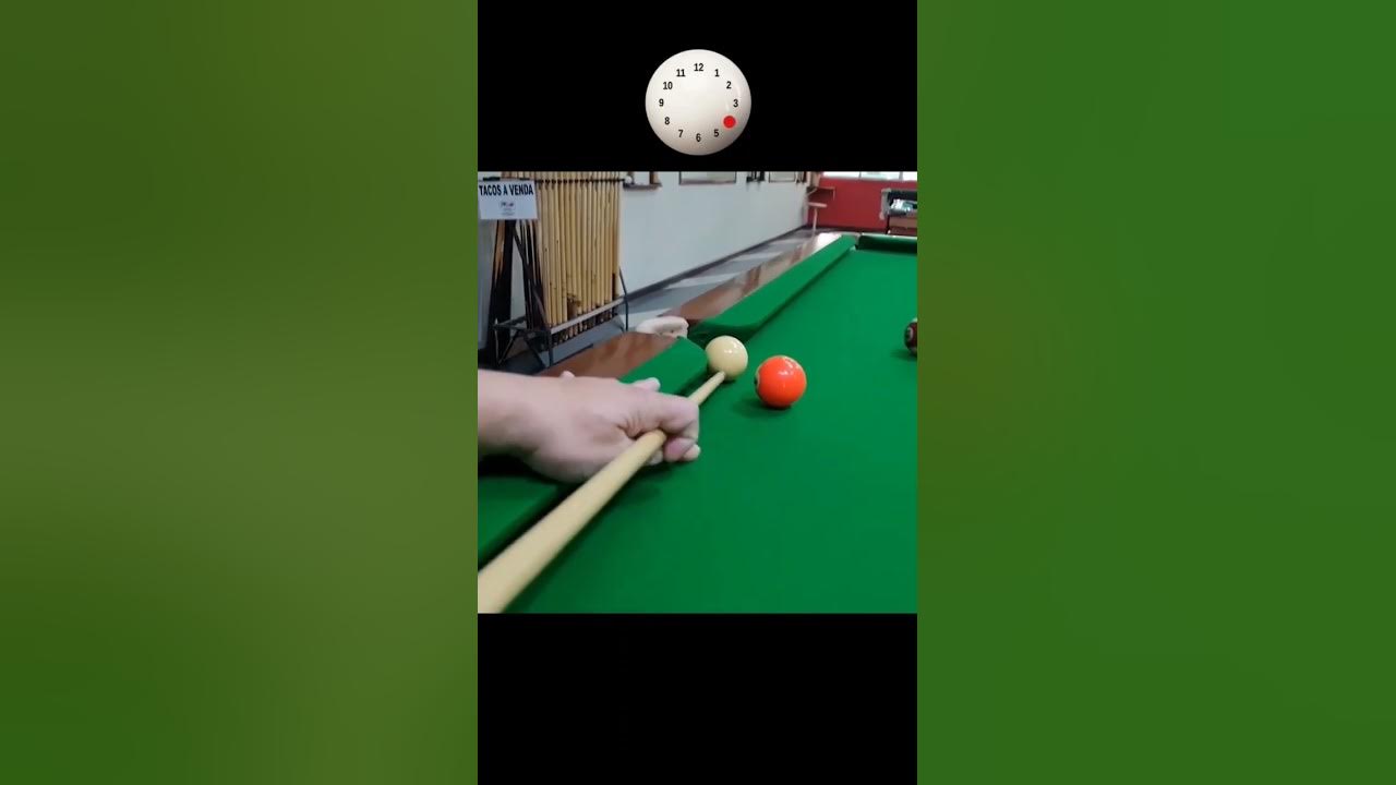 técnica pra sair de uma sinuca de bico usando o bico na mesinha 🔥🎱