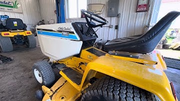 Installing a 44c Mower Deck Under a Cub Cadet 1211