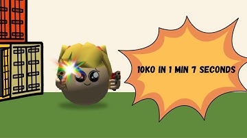 1 min 7 seconds = 10 kills with Crackshot(Shellshockers)