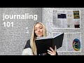 how i journal: flip through + page ideas